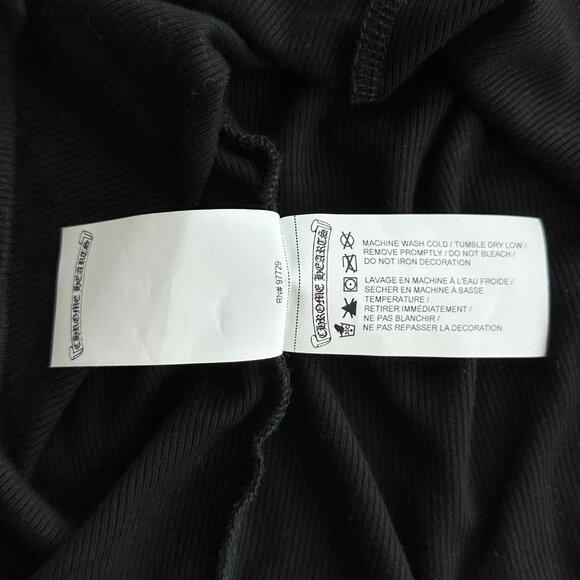 Chrome Hearts Black & White Cross & CH Logo Embroidered Dress - Picture 5 of 7